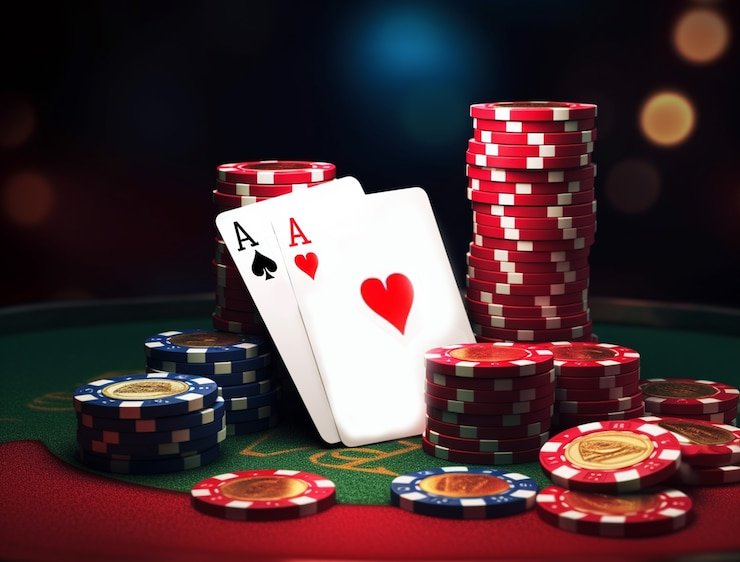 Meja Teen Patti di ternatetoto dengan tampilan kartu dan kontrol taruhan yang mudah